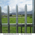 Powder Coated And Galvanized Steel Palisade Fence